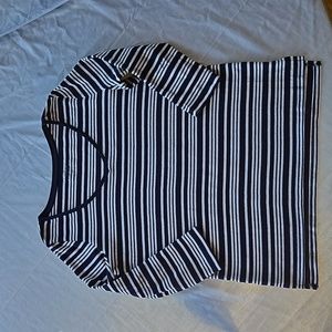 Talbots Striped shirt 3/4 sleeves